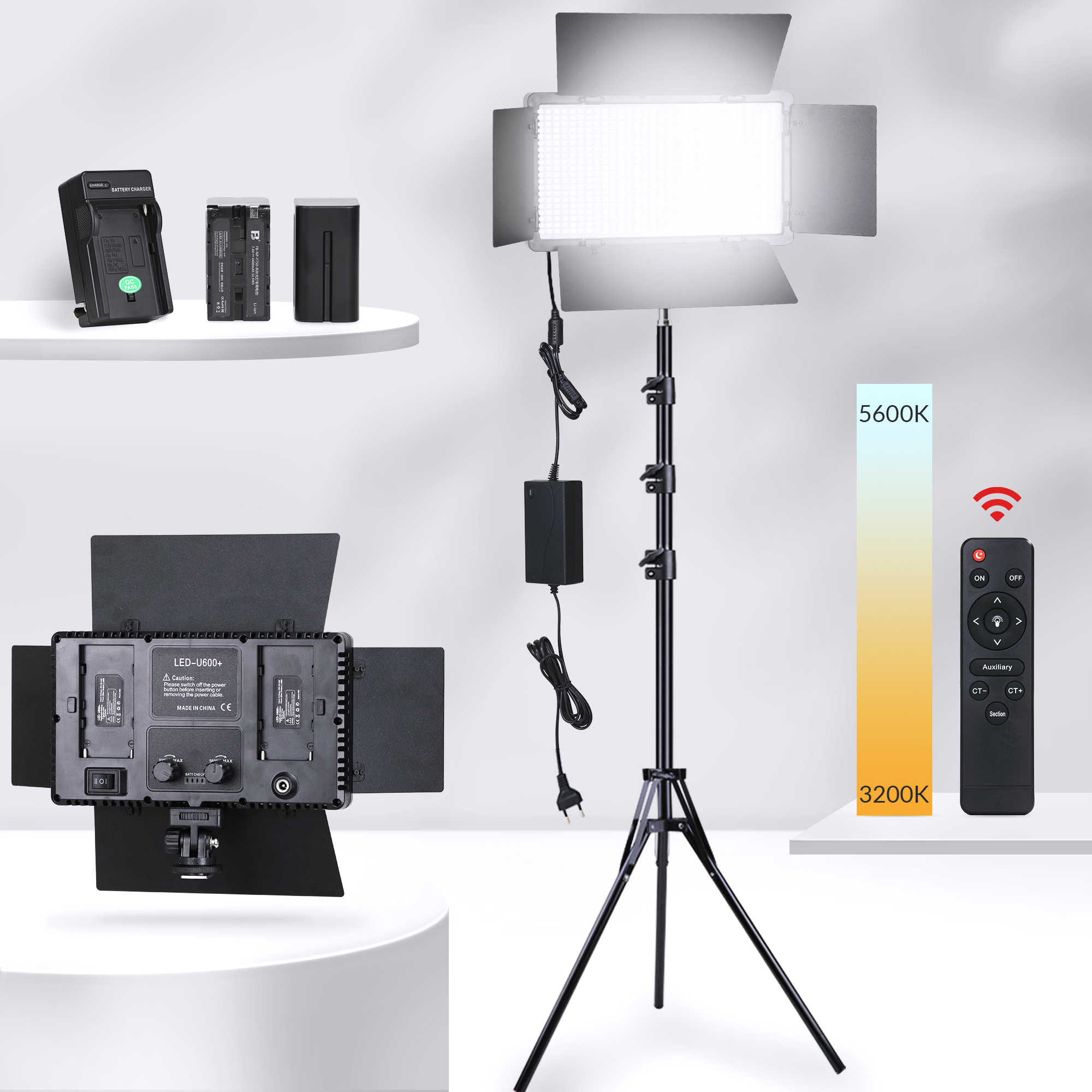 40W Led Video Light Panel 3300 - Photography Lighting Board avis et prix